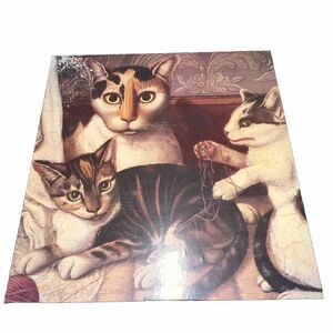 The National Gallery Jigsaw Puzzle Cat And Kittens 500 Piece 18”x 24”